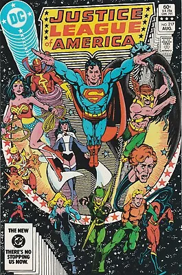 Buy Justice League America #217 (1983) Classic George Perez Cover ~ Very Fine • 2.76£