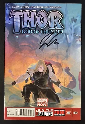 Buy Thor God Of Thunder #2 1st Gorr God Butcher, Necrosword SIGNED Jason Aaron • 27.98£