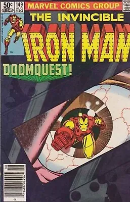 Buy Iron Man #149 (1981)    Doomquest  / John Romita, Jr. & Bob Layton Cover • 16.56£
