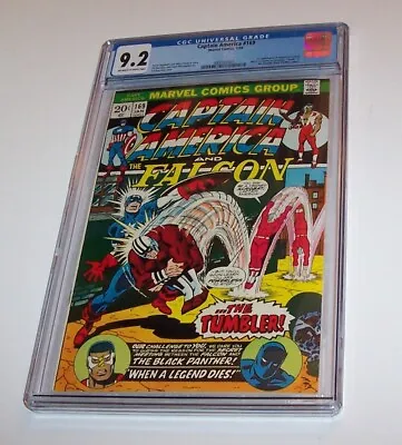 Buy Captain America #169 - Marvel 1974 Bronze Age Issue - CGC NM- 9.2 • 98.55£