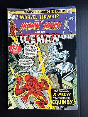 Buy MARVEL TEAM-UP #23 July 1974 The Human Torch And Iceman First App Equinox • 9.49£