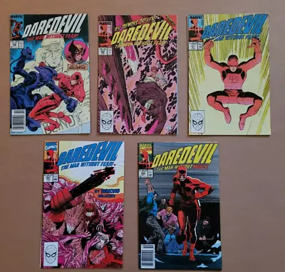Buy Daredevil 248 263 271 281 285 Mid-Grade Copper Marvel Lot Of 5 • 8.04£