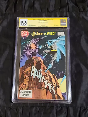 Buy DC Comics 1983 Batman #366 CGC 9.6 NM+ With White Pages Walt Simonson SIGNED • 240.18£