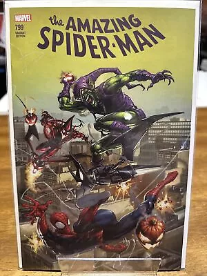 Buy Amazing Spider-Man #799 Clayton Crain Trade Dress Green Goblin • 6.03£