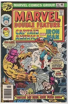 Buy Marvel Double Feature #16  (Captain America / Iron Man )   FN- • 5.95£