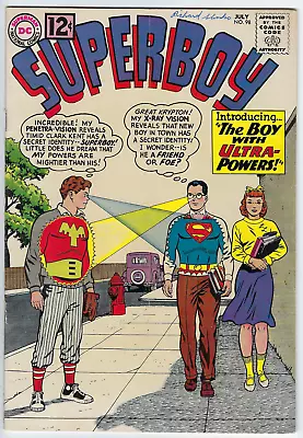 Buy Superboy 98 1962 VG- 3.5 Swan/Klein-c/a 1st Ultra Boy Origin X-Ray Lana Lang Cvr • 23.71£