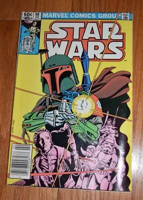 Buy VTG Star Wars #68 Newsstand Mandolorian Boba Fett Comic Key Grail Marvel Comics • 177.38£