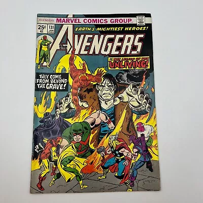 Buy AVENGERS #131 (Marvel January 1975) ImmortusLegion Of The Unliving Swordsman • 11.98£