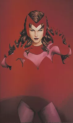 Buy Avengers 56 - Marvel 2022 -Scarlet Witch Negative Space Virgin Cover • 32.13£