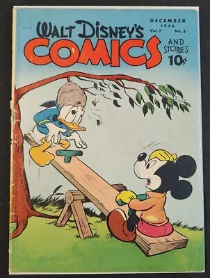 Buy Walt Disney's Comics And Stories (1946) Vol. 7, No. 3 - VG- • 39.83£