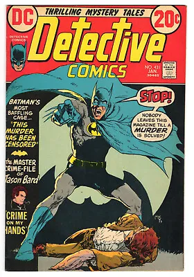 Buy Detective Comics #431 Very Fine 8.0 Batman Jason Bard Irv Novick Art 1973 • 26.87£