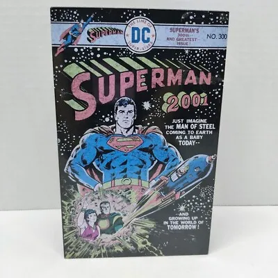 Buy Superman #300 Comic Book Collectible Tin Pop Art Deco DC Comics Superhero • 10.39£