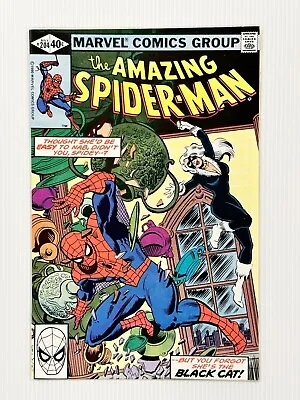 Buy Amazing Spider-Man #204 1980 3rd Black Cat VF/NM Cent Copy • 72£