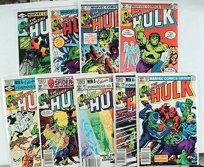 Buy Incredible Hulk Lot (9):  #261-269 - NM/NM+ • 56.89£