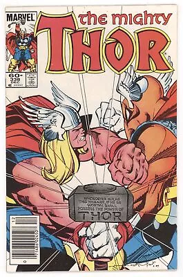 Buy Might Thor 338 Marvel 1983 FN VF Walt Simonson Beta Ray Bill Newsstand • 14.14£