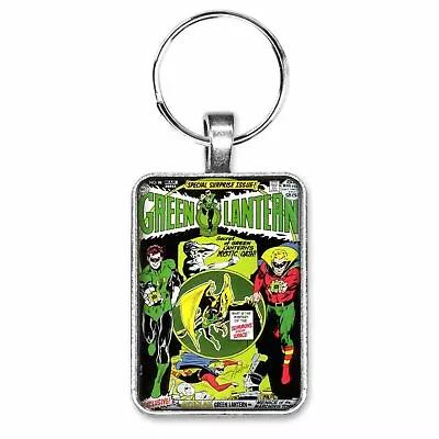 Buy Green Lantern #88 Cover Key Ring Or Necklace Golden Age Green Lantern Cover • 10.23£