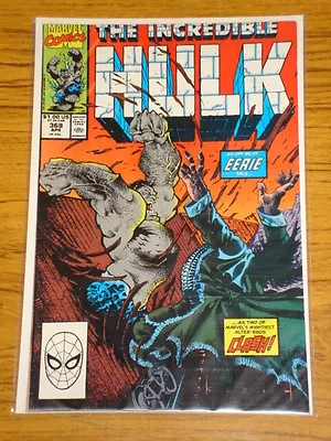 Buy Incredible Hulk #368 Nm (9.4) Vol1 Marvel Comics Sam Keith April 1990 • 12.99£