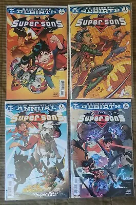 Buy Super Sons #1-16 W/annual And Jon Boy Variant Of #1. Also Titans 15 Crossover  • 92.49£