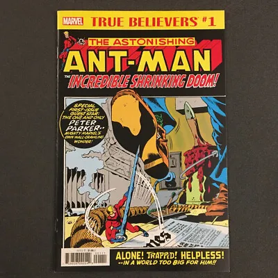 Buy Astonishing Ant-Man, True Believers (reprint Of Marvel Feature 4, 1971), VG+ • 4.75£