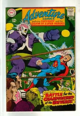 Buy Adventure Comics #366 -Legion Of Super Heroes  DC 1968 • 9.55£