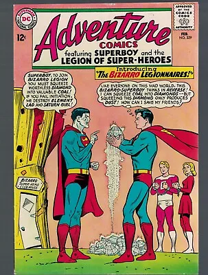 Buy DC Adventure Comics VFN 8.0 329 1965 Superboy Bizarro Superman • 46.99£