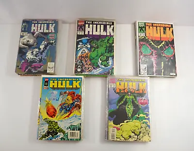 Buy Incredible Hulk #335-454 Incomplete Run Marvel Comic LOT Mostly VF • 197.64£