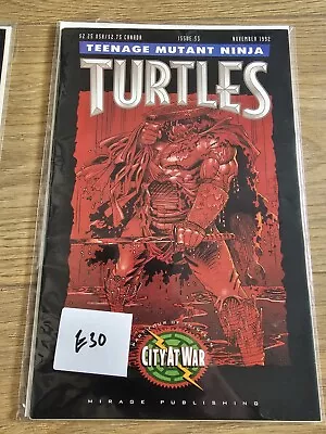 Buy Teenage Mutant Ninja Turtles City At War #53 • 30£