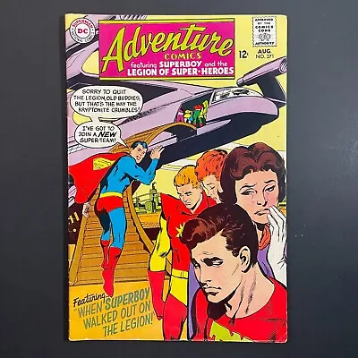 Buy Adventure Comics 371 KEY Silver Age DC 1968 Neal Adams Cover Comic Superboy • 16.05£