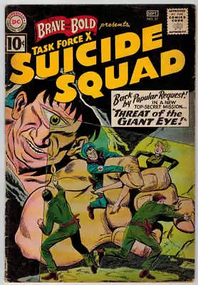 Buy 1961-1962 BRAVE AND THE BOLD #37, 38, 39 LOT 2nd SUICIDE SQUAD TRYOUT DC COMICS • 159.83£