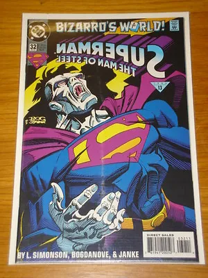 Buy Superman Man Of Steel #32 Dc Comic Near Mint Condition April 1994 • 2.49£