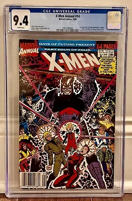 Buy Uncanny X-Men Annual #14 CGC 9.4 1990 1st App. Gambit (cameo) • 70.91£