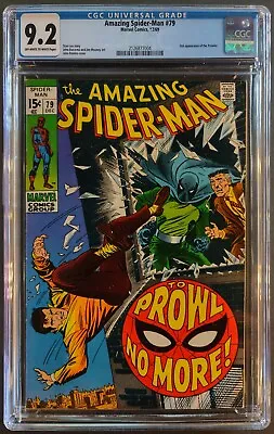 Buy Amazing Spider-man #79 Cgc 9.2 Marvel Comics 1969 2nd Appearance Of The Prowler • 394.09£