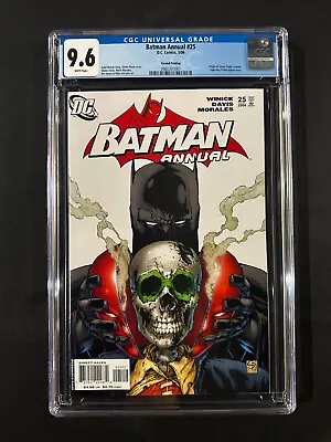 Buy Batman Annual #25 CGC 9.6 (2006) - Second Printing - Superboy Prime App • 79.02£