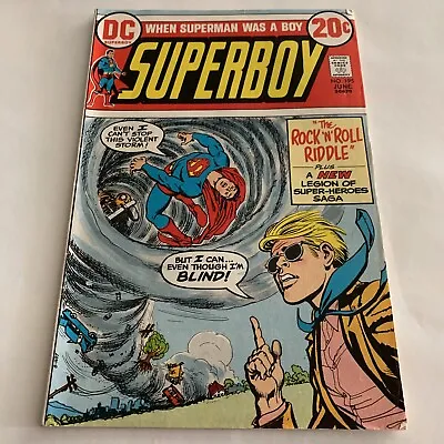 Buy Superboy #195 ORIGINAL Vintage 1973 DC Comics 1st Wildfire • 23.74£