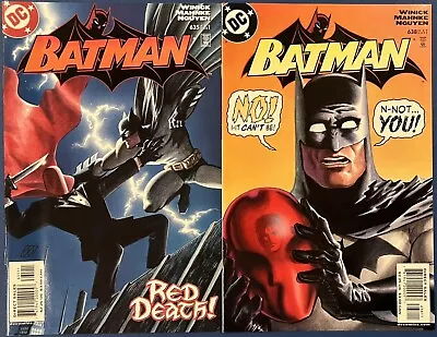 Buy Batman #635, 638 DC Comics 2005 Jason Todd Revealed As Red Hood Storyline • 71.96£