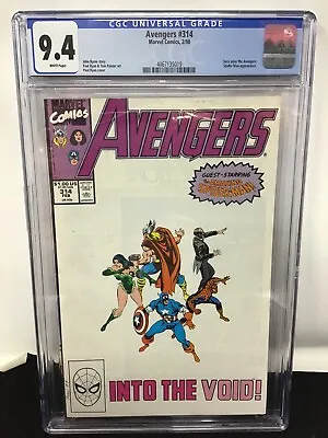 Buy 1990 Marvel Comics Avengers 314 Cgc 9.4 • 39.52£