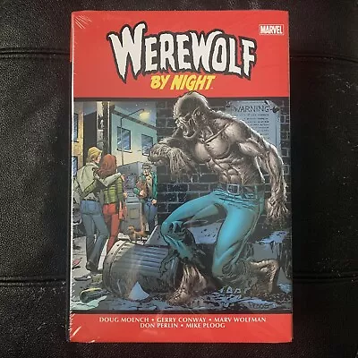 Buy Werewolf By Night Omnibus Marvel Comics OOP SEALED Hardcover  • 53£
