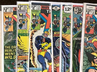 Buy Uncanny X-Men 112,115,118,123,124,125,127,128,129 Magneto, Kitty Pryde App • 79.99£
