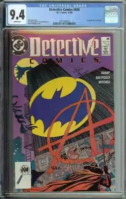 Buy Detective Comics #608 CGC 9.4 1st App Anarky • 52.26£