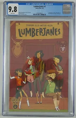 Buy Lumberjanes #1 CGC 9.8 - 1st Print - 1st Appearance - Boom! Box - White Pages • 657.18£