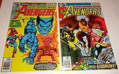 Buy Avengers #178,179  Nm 9.2's White Pages  1978/79 • 25.87£