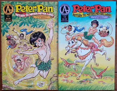 Buy Peter Pan: Return To Never-never Land #1-2 (of 2), Adventure Comics, 1991, Fn/vf • 9.99£