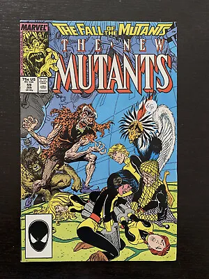 Buy Marvel Comics The New Mutants #59: Fang And Claw! • 1.99£