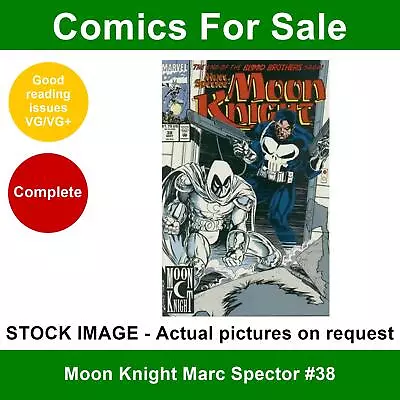 Buy Marvel Moon Knight Marc Spector #38 Comic VG/VG+ 01 May 1992 • 2.99£