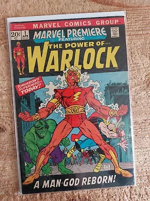 Buy Marvel Premiere #1  Him Becomes Adam Warlock VGF • 49.99£