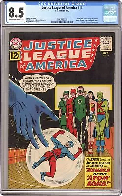 Buy Justice League Of America #14 CGC 8.5 1962 0962722009 • 367.78£