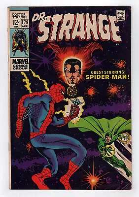 Buy Marvel 1969 DOCTOR STRANGE (1st Series) No. 179 SPIDER-MAN FN- 5.5 To FN 6.0 • 17.59£