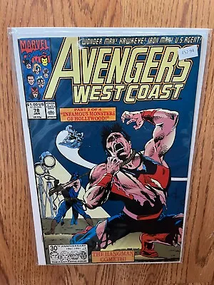Buy Avengers West Coast 78 Marvel Comics 8.0 - E52-94 • 7.93£