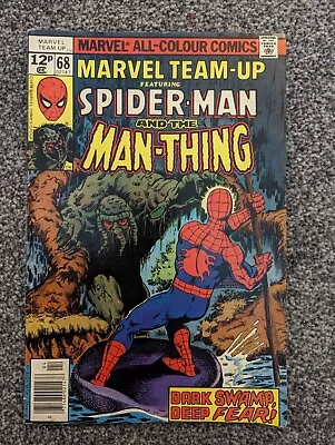 Buy Marvel Team Up 68. Marvel 1978. Spider-Man, Man-Thing • 5.99£
