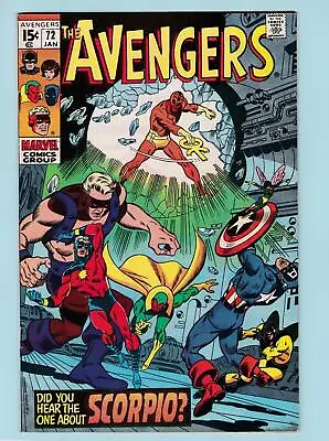 Buy Avengers #72 (Unstamped Cents Copy) • 30£